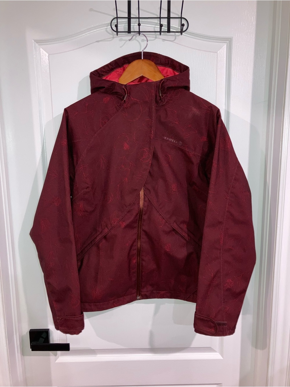 Merrell Burgundy Opti-Shell Winter Jacket - size M